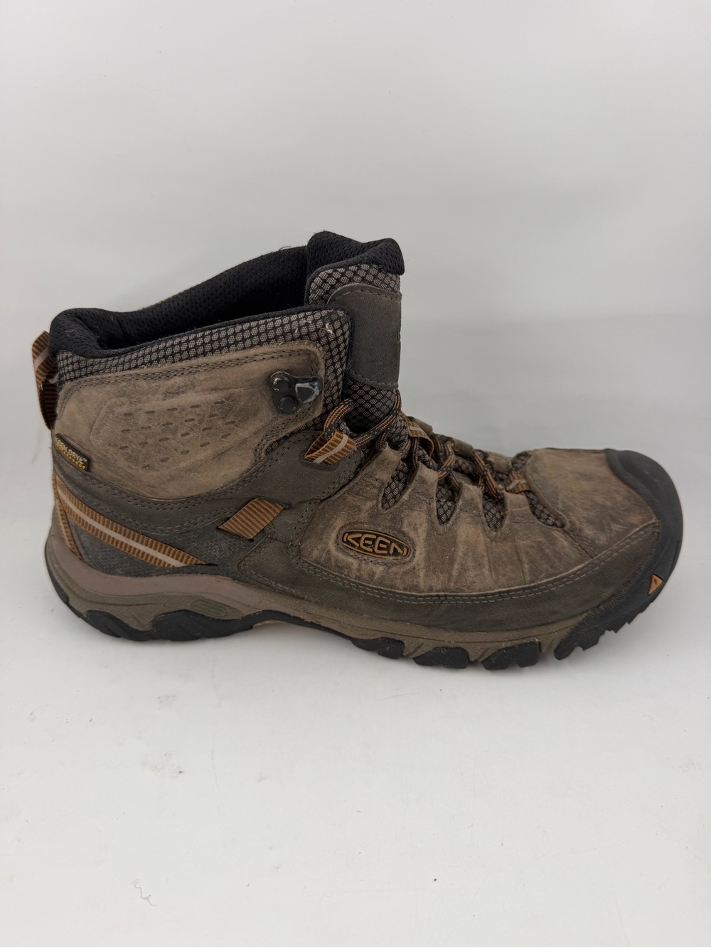 Keen Men’s Targhee III -SZ 10.5- Brown Waterproof Mid Hiking Boots